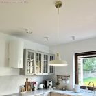 Bright pearl white textile cable – The original Creative-Cables – RM00 round 2x0.75 mm / 3x0.75 mm