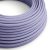 Shiny lavender textile cable - The original Creative-Cables - RM07 round 2x0.75 mm / 3x0.75 mm