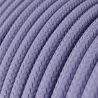 Shiny lavender textile cable - The original Creative-Cables - RM07 round 2x0.75 mm / 3x0.75 mm