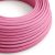 Bright pink fuchsia textile cable – The original Creative-Cables – RM08 round 2x0.75 mm / 3x0.75 mm