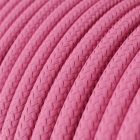 Bright pink fuchsia textile cable – The original Creative-Cables – RM08 round 2x0.75 mm / 3x0.75 mm