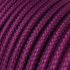 Glossy ultraviolet textile cable – The original Creative-Cables – RM35 round 3x0.75 mm