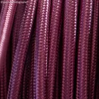 Glossy ultraviolet textile cable – The original Creative-Cables – RM35 round 3x0.75 mm