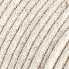 Linen White Melange textile cable - The original Creative-Cables - RN01 round 2x0.75 mm / 3x0.75 mm