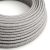 Linen Grey Melange textile cable - The original Creative-Cables - RN02 round 2x0.75 mm / 3x0.75 mm