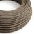 Linen brown melange textile cable - The original Creative-Cables - RN04 round 2x0.75 mm / 3x0.75 mm