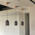 Black electrical cable with copper mesh - The original Creative-Cables - RR02 round 3x0.75 mm