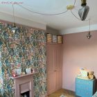 Cotton salmon pink textile cable – The original Creative-Cables – RX13 round 2x0.75 mm / 3x0.75 mm