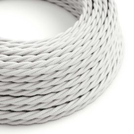   Cotton, pure white textile cable – The original Creative-Cables – TC01 braided 2x0.75 mm / 3x0.75 mm