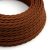 Cotton cinnamon brown textile cable – The original Creative-Cables – TC23 braided 2x0.75 mm / 3x0.75 mm