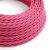  Bright pink fuchsia textile cable - The original creative cables - TM08 braided 2x0.75mm / 3x0.75mm