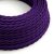  Shiny Imperial Purple textile cable - The original creative cables - TM14 braided 2x0.75mm / 3x0.75mm