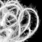 Optical white textile cable Marlene - The original Creative-Cables - TP01 braided 2x0.75 mm / 3x0.75 mm