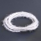 Optical white textile cable Marlene - The original Creative-Cables - TP01 braided 2x0.75 mm / 3x0.75 mm