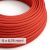 DALI textile electrical cable 5x0.75 mm² in fire red – Flexible cable for lighting and home automation RM09