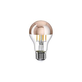   LED copper hemisphere bulb A60 7W 650Lm E27 2700K dimmable - A22