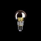 LED copper hemisphere bulb A60 7W 650Lm E27 2700K dimmable - A22