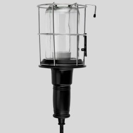    Hand lamp, metal basket, E27, max.: 60W, with 5m rubber cable, IP44 0090820511 (6912H)