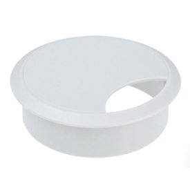  Cable entry into table 59 mm Ø white