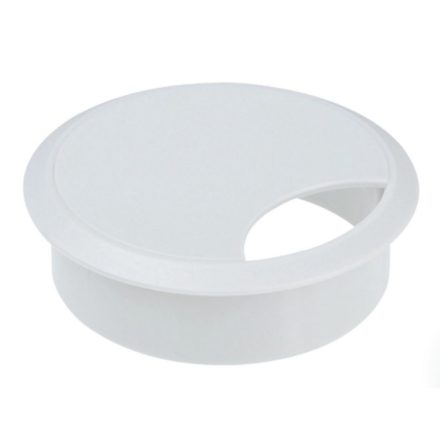  Cable entry into table 59 mm Ø white