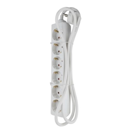 Desktop distributor 6, 3m, 3x1.5, white 12388