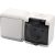 Aquastar Switch+plug, horizontal, white IP54 22011
