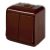 Aquastar chandelier switch, brown IP54 22031B