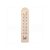  Thermometer indoor wood 42x205mm natural 3000204