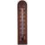  Thermometer indoor wood 42x205mm mahogany 3000242