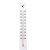  Thermometer outdoor and indoor 66x405mm white 3000372