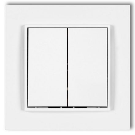  MINI chandelier switch with frame white 4101H
