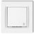  MINI with cross switch frame white 4104H