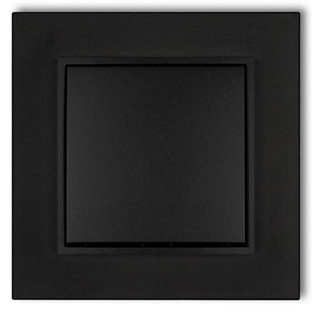  MINI push button with frame matt black 4131H