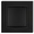  MINI push button with frame matt black 4131H