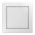  JUPITER push button with frame white 4145H