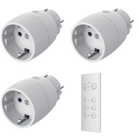    Remote control set mini 1 remote control + 3 plugs 30m 3x3680W IP20 4520H