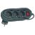  Desktop distributor with switch 3, 5m, 3x1.5, green 7191H