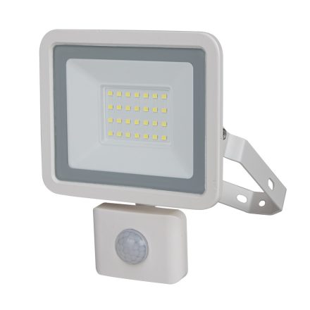 LED floodlight "Flare2" 20W white with motion sensor 2000lm 6500K IP44  