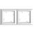  OPAL frame, 2, white 8730H