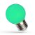  LED light source decor green E27 1W WOJ11796