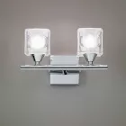 MANTRA CUADRAX decorative indoor wall lamp with 2 lamps
