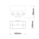  MANTRA-0938 Decorative indoor wall lamp