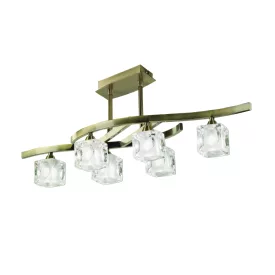   MANTRA CUADRAX decorative indoor ceiling lamp with 6 light sources