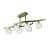 MANTRA CUADRAX Decorative Indoor Ceiling Lamp 6 Lights