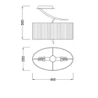 MANTRA EVE decorative indoor ceiling lamp 