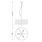  Mantra Eve 1133 Single Prong Suspension Chrome Metal