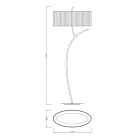MANTRA EVE Decorative indoor table lamp 