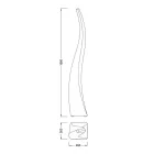 MANTRA FLAME outdoor floor lamp  IP65