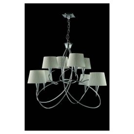   Mantra MARA 1654 chandeliers for the living room chrome metal