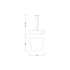 MANTRA EOS decorative indoor pendant lamp 